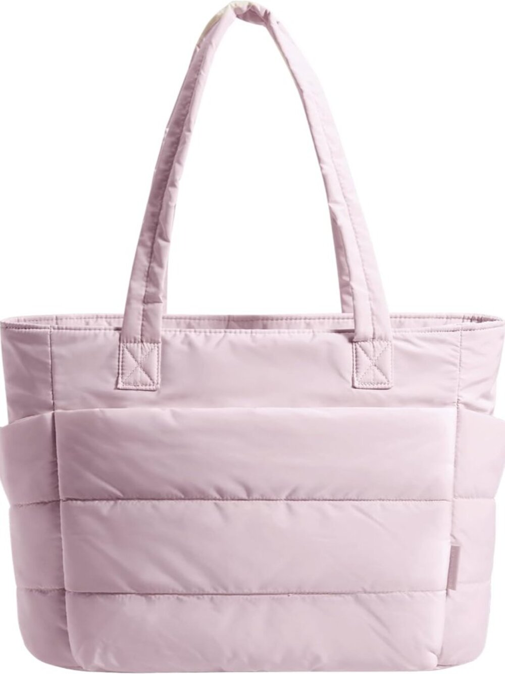 Tote Bag for Women, Lightweight Puffy Tote Bag with Compartments Shoulder Bag Ha